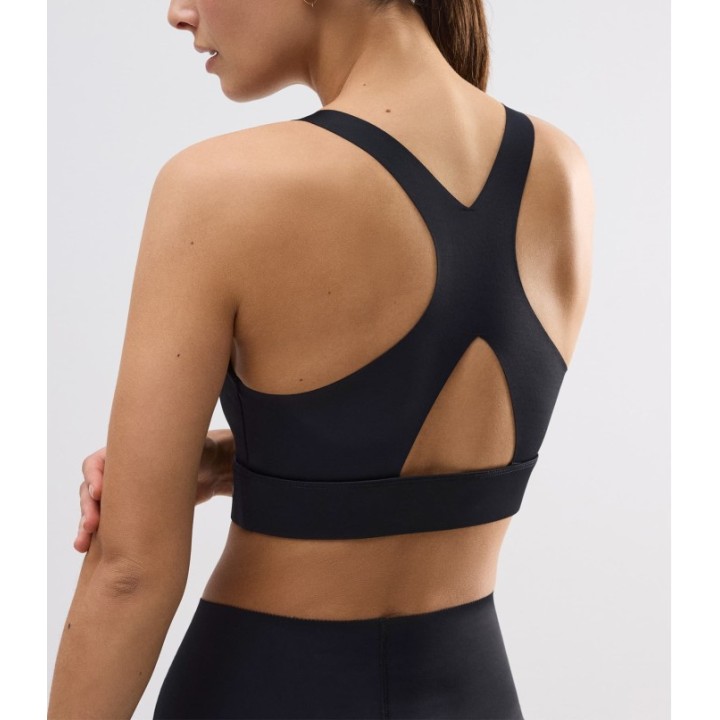 Sujetador Deportivo YSABEL MORA 70906 Negro con Relleno Extraíble