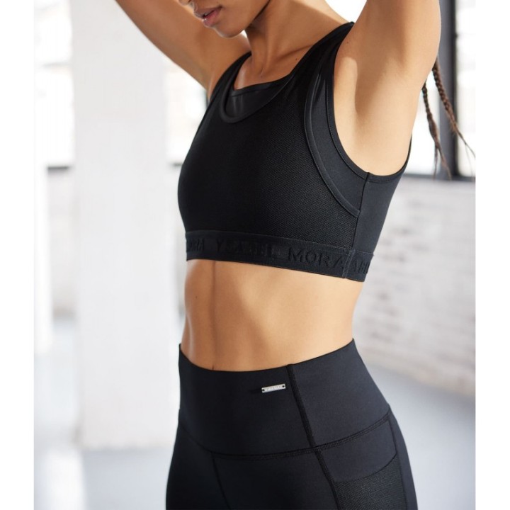 Sujetador Deportivo YSABEL MORA 70814 Negro