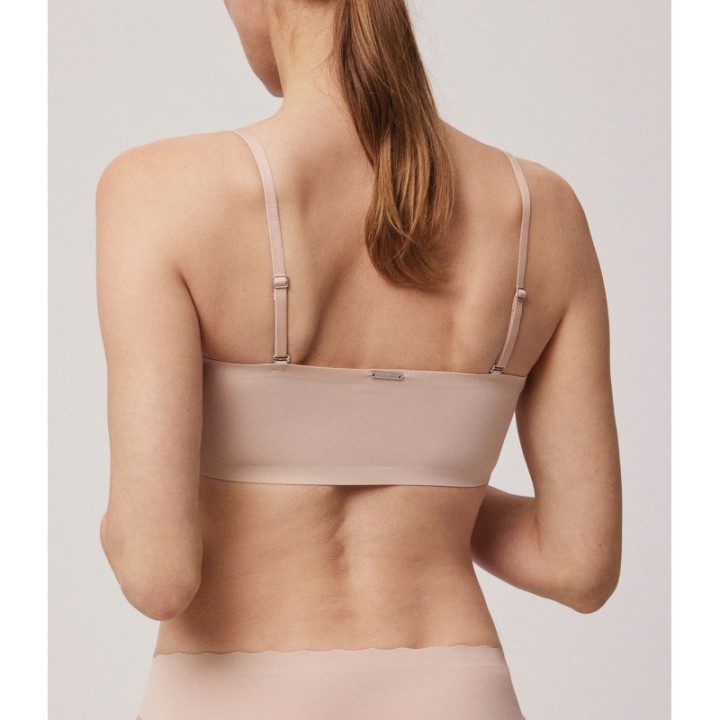 Bandeau Ysabel Mora 10110 - Sujetador sin tirantes con relleno extraíble