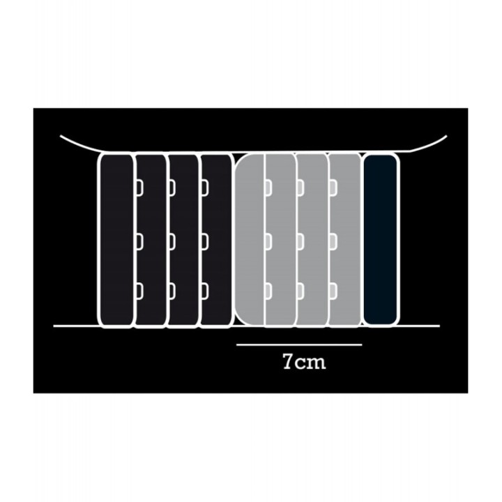Extensor de Sujetador Triple Selene 2004 - Alarga hasta 7 cm
