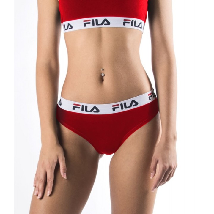 Braga Tanga Mujer FILA FU6061 Marino