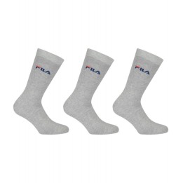 Pack 3 Calcetines Tenis Fila Gris - F9630