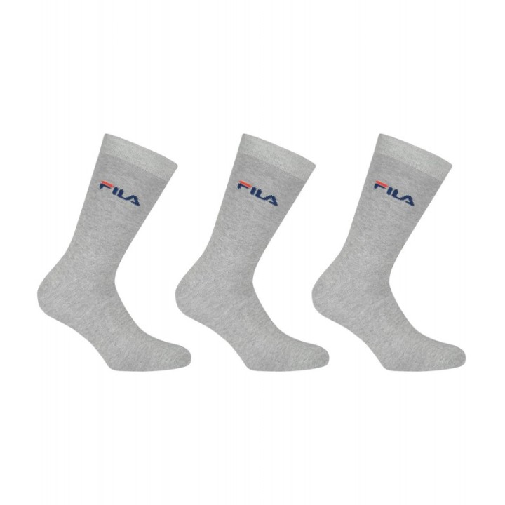 Pack 3 Calcetines Tenis Fila Gris - F9630