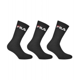 Pack 3 Calcetines Tenis Fila F9505 Negro