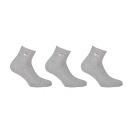 Pack 3 Calcetines Tobilleros F9303 FILA Gris