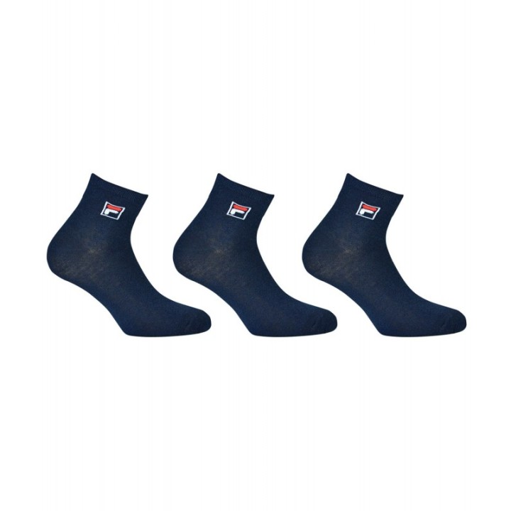 Pack 3 Calcetines Tobilleros F9303 FILA Gris