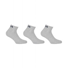 Pack 3 Calcetines Tobilleros F9300 FILA Gris