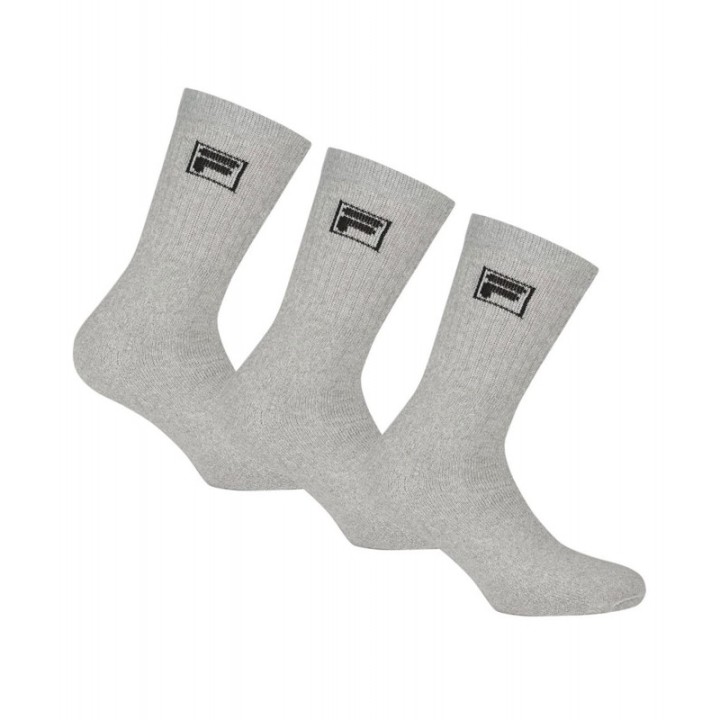 Pack 3 Calcetines Tenis F9000 FILA Gris