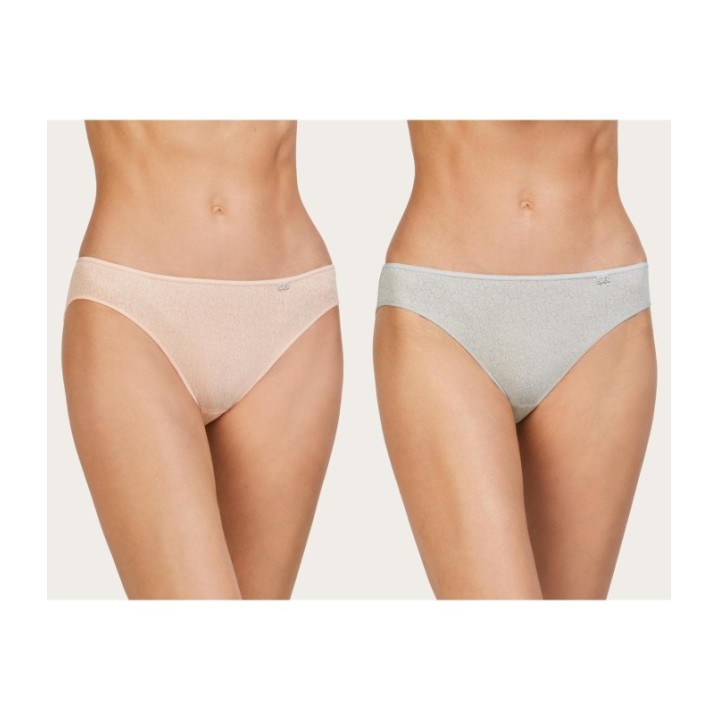 Pack 2 Bragas Bikini AVET 355 Maquillaje/Gris