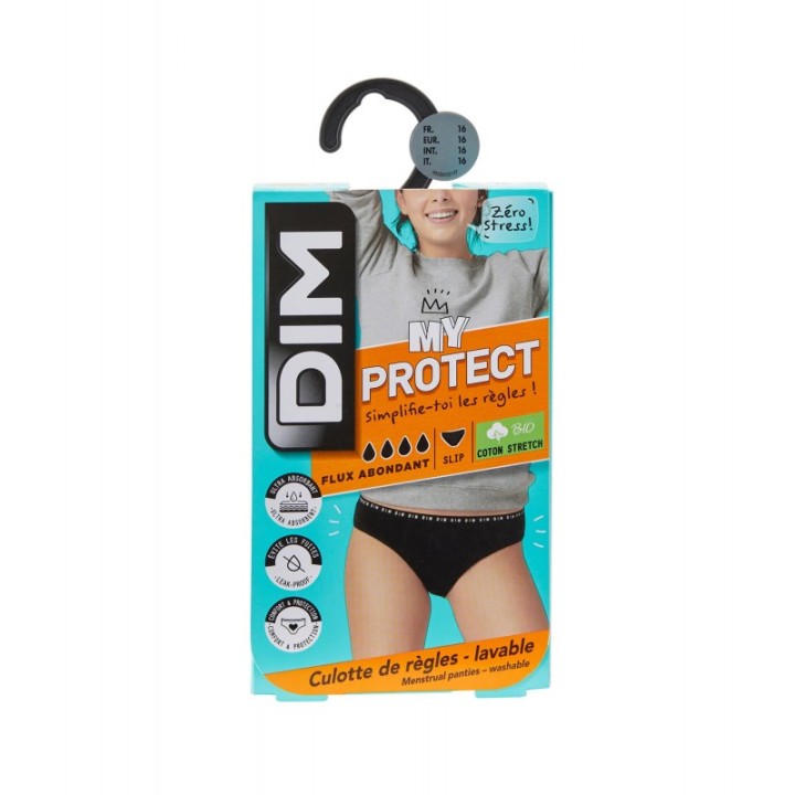 Braga Menstrual Lavable Flujo Medio DIM DPO KAY7