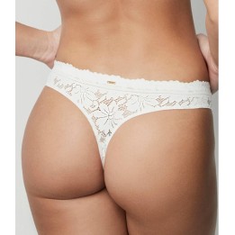 Tanga Selmark 10901 - Sin Costuras con Encaje Floral