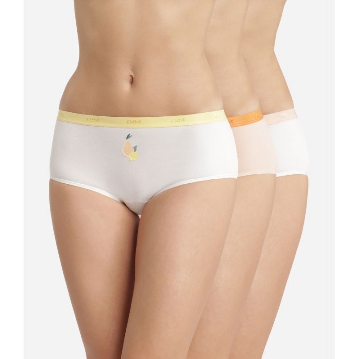 Pack 3 Culottes DIM Les Pockets - Lote Fruta