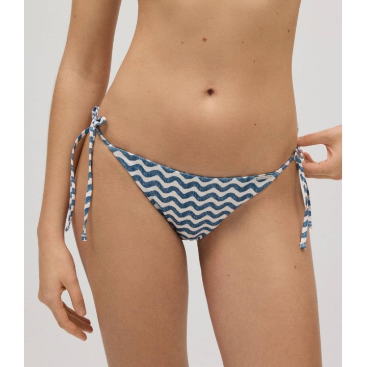 Braga Bikini YSABEL MORA 82827 Azul - Tejido Reciclado