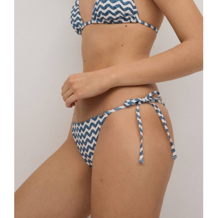 Braga Bikini YSABEL MORA 82827 Azul - Tejido Reciclado