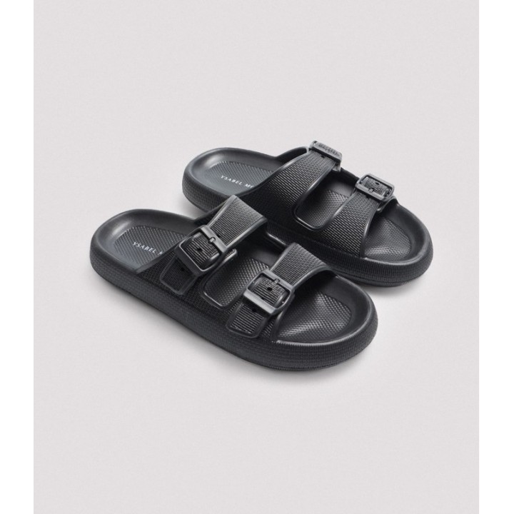 Chanclas YSABEL MORA 86196 Negro - Ligeras y Ajustables