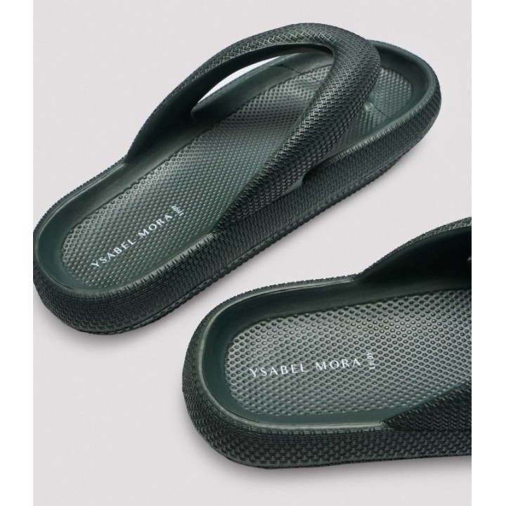 Chanclas YSABEL MORA 86195 Verde - Comodidad Ligera