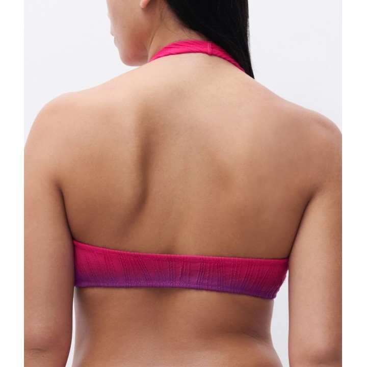Top Baño Chantelle C12VQA Morado - Sin Aros y Copas Extraíbles