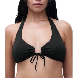 Top Baño Chantelle C12VQA Negro - Sin Aros y Copas Extraíbles
