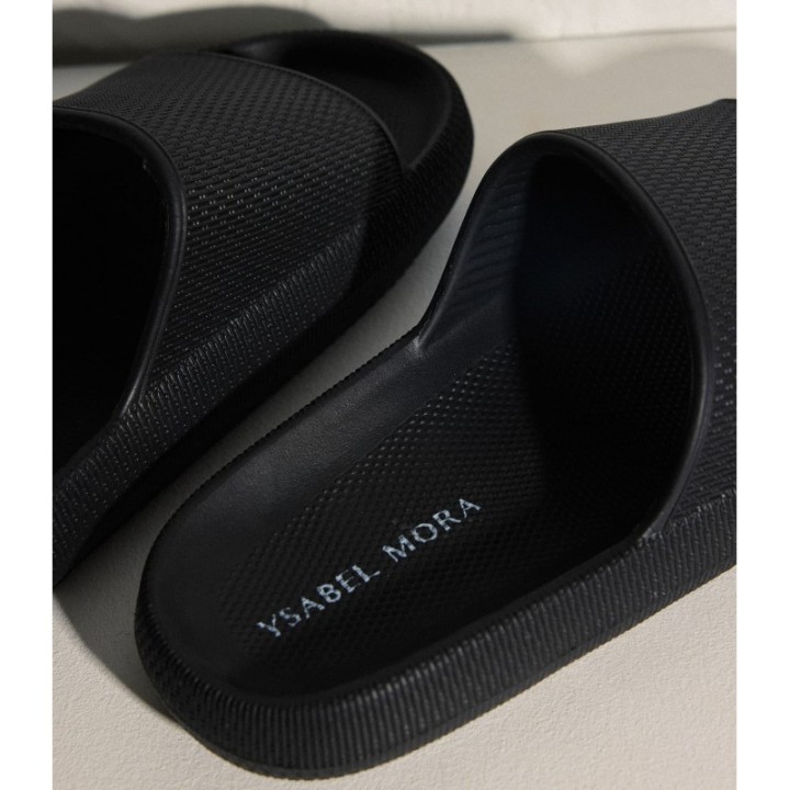 Chanclas Playeras Mujer YSABEL MORA 86086 Negro