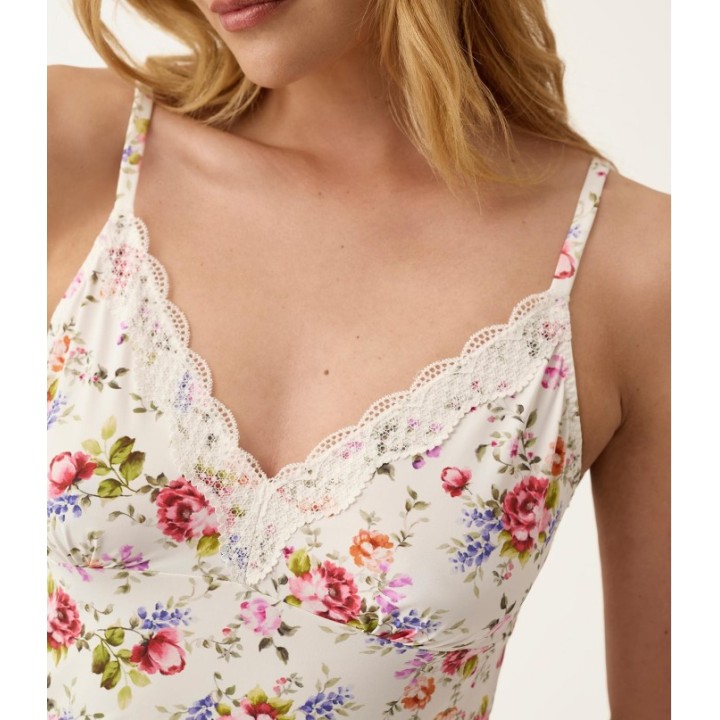 Picardías PROMISE Z15127 con Estampado Floral