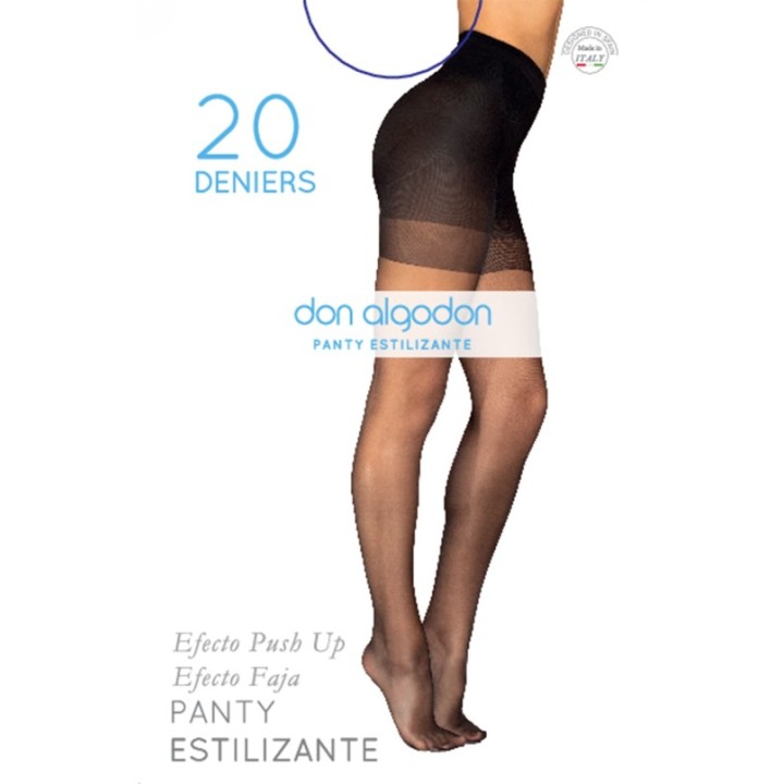 Panty Estilizante 20 DEN Don Algodon 710