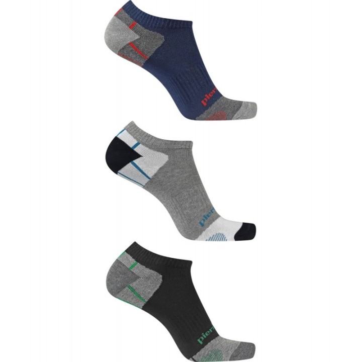 Pack 3 Calcetines Deportivos Invisibles Unisex Pierre Cardin P0380