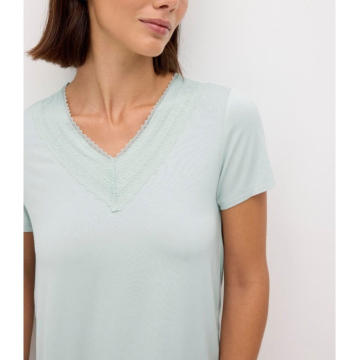 Conjunto Ysabel Mora 10823 Menta - Camiseta y Pantalón Corto
