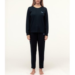 Pijama Mujer FILA FPW4220 Marino - Algodón 100%