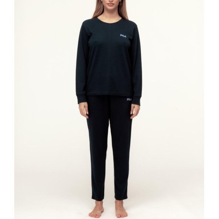 Pijama Mujer FILA FPW4220 Marino - Algodón 100%