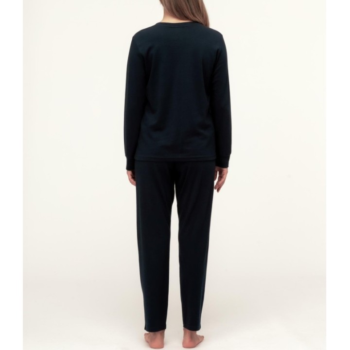 Pijama Mujer FILA FPW4220 Marino - Algodón 100%