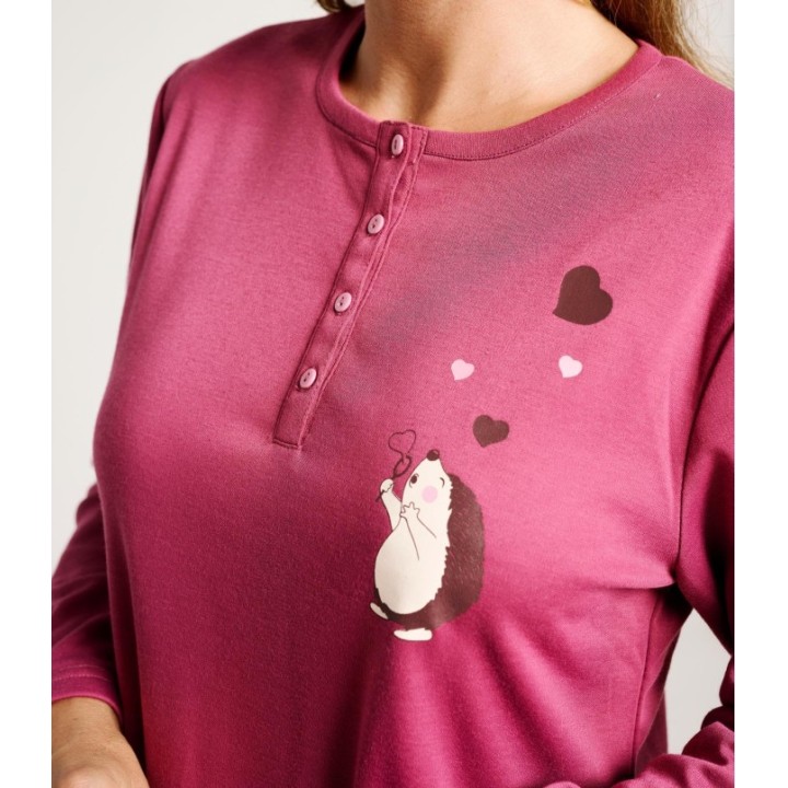 Camisón de Invierno para Mujer MUYDEMI 12021006