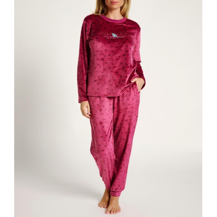 Pijama Mujer Invierno MUYDEMI 12011002 - Microvelour