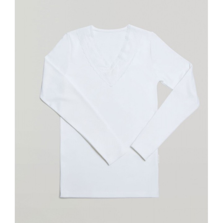 Camiseta Térmica Ysabel Mora 70009 - Manga Larga con Interior Afelpado