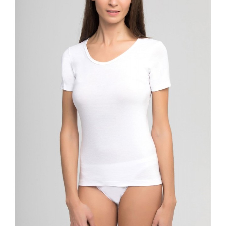 Camiseta Mujer Playtex 4589 - Algodón y Elastano