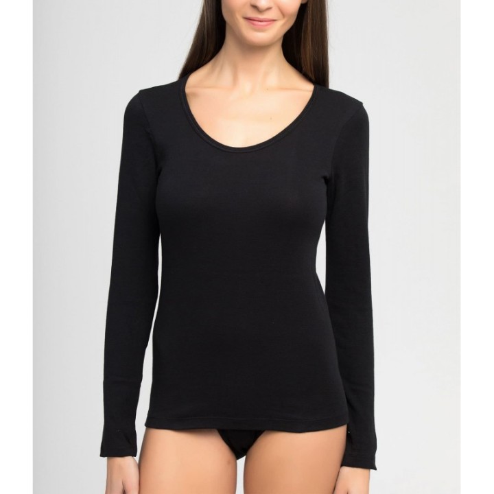 Camiseta Termal Mujer Playtex 4586 - Algodón y Elastano