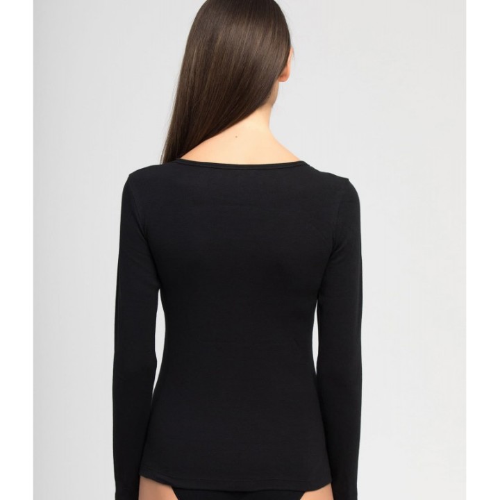 Camiseta Termal Mujer Playtex 4586 - Algodón y Elastano