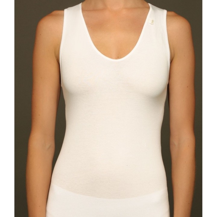 Camiseta de tirantes anchos AVET 7528 - Algodón con Lycra