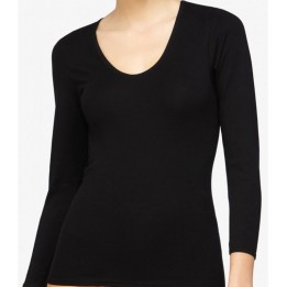 Camiseta Manga Larga Algodón Lycra Avet 7728