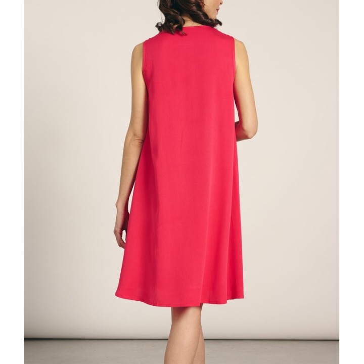 Vestido Mujer MUYDEMI 210117 - Sin Mangas con Bolsa Zip