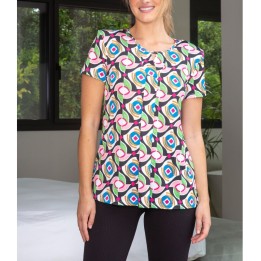 Blusa Señora MUSLHER 249206 - Estampado Étnico
