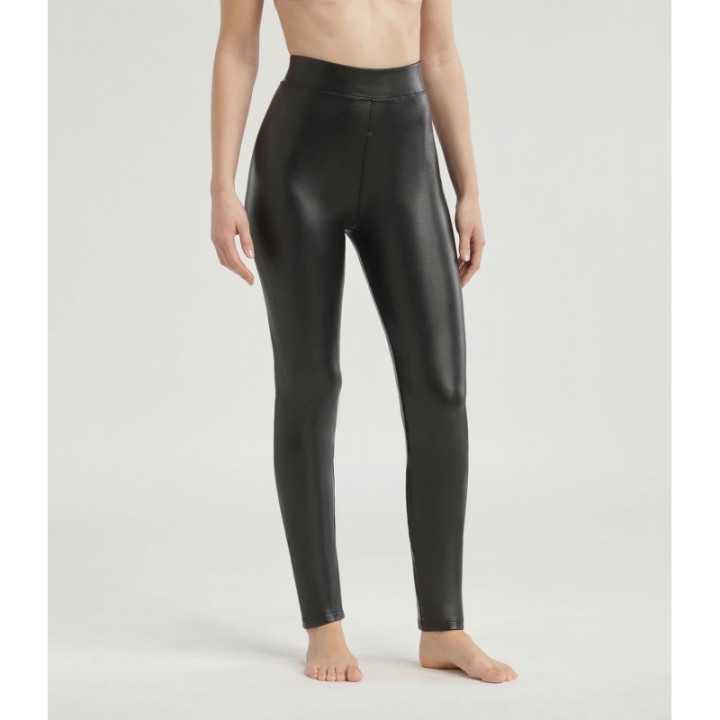 Legging efecto cuero DIM D6D