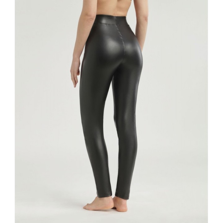 Legging efecto cuero DIM D6D
