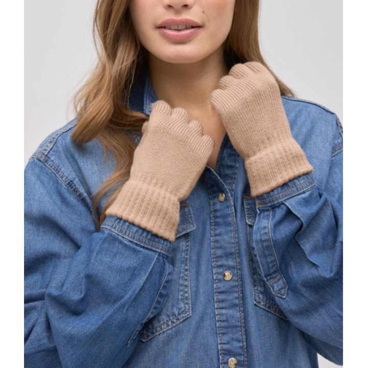 Guantes YSABEL MORA 70695 Camel - Táctiles y Elegantes