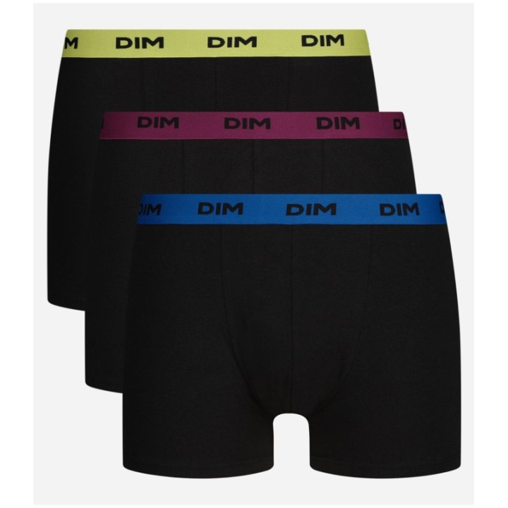 Komplet 3 boksaric DIM 1005D Mix & Colors - Elastičen bombaž