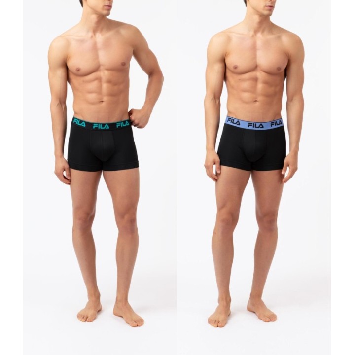 Pack 2 Boxer Fila FU5380 - Algodón y Elastano