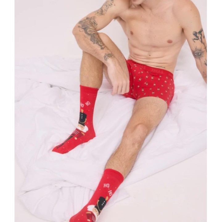 Pack Boxer y Calcetín Navideño YSABEL MORA 20433