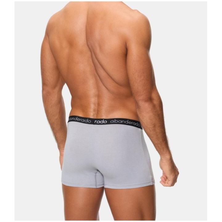 Pack 2 Bóxer Abanderado 596 1T0 Gris / Negro