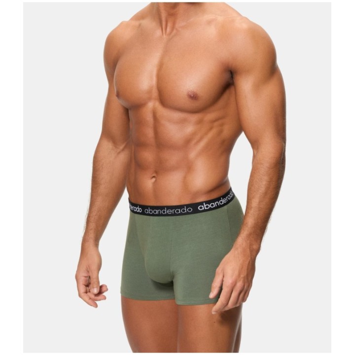 Abanderado bokserien 2-pack 596 1TA khaki / musta
