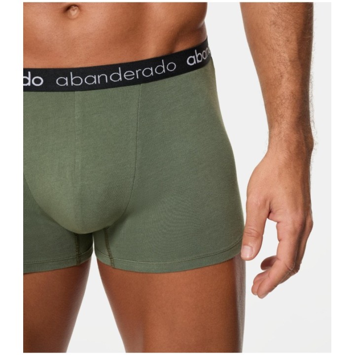 Abanderado bokserien 2-pack 596 1TA khaki / musta
