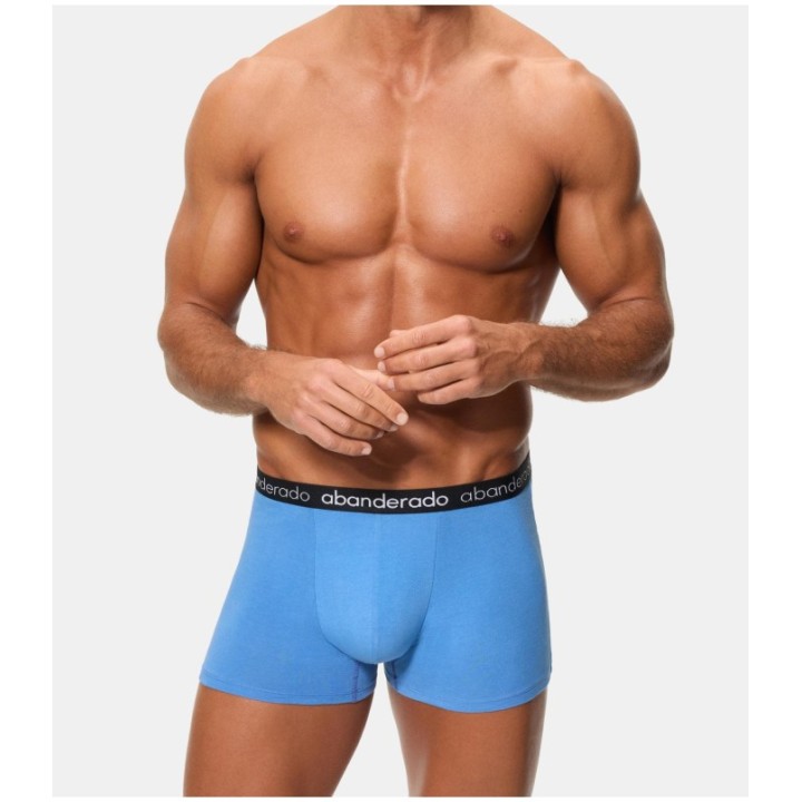 Pack 2 Boxer Abanderado 596 1SU Azul / Gris